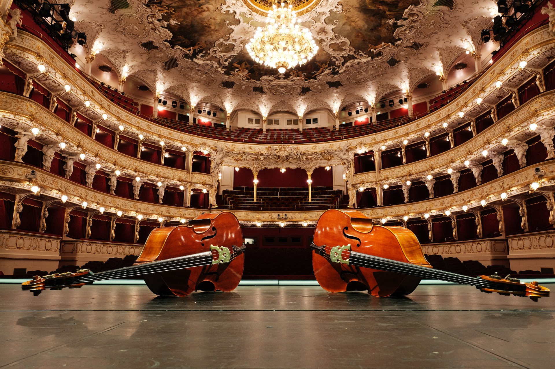 Kontrabasum ve Státní opeře ČR