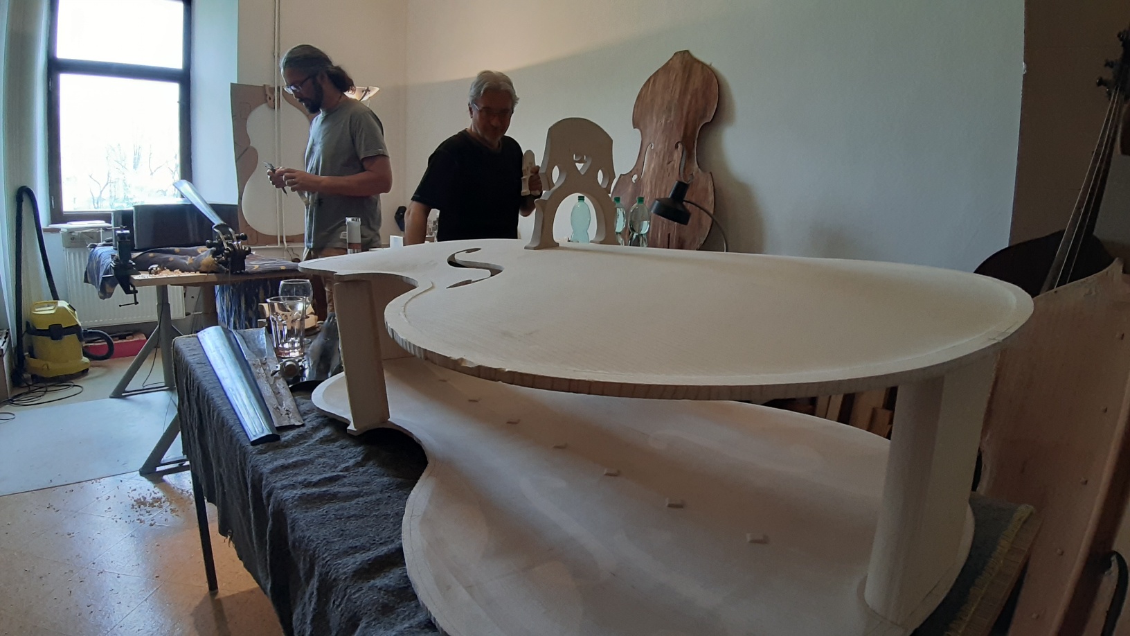 Workshop seřízení a nastavení kontrabasu